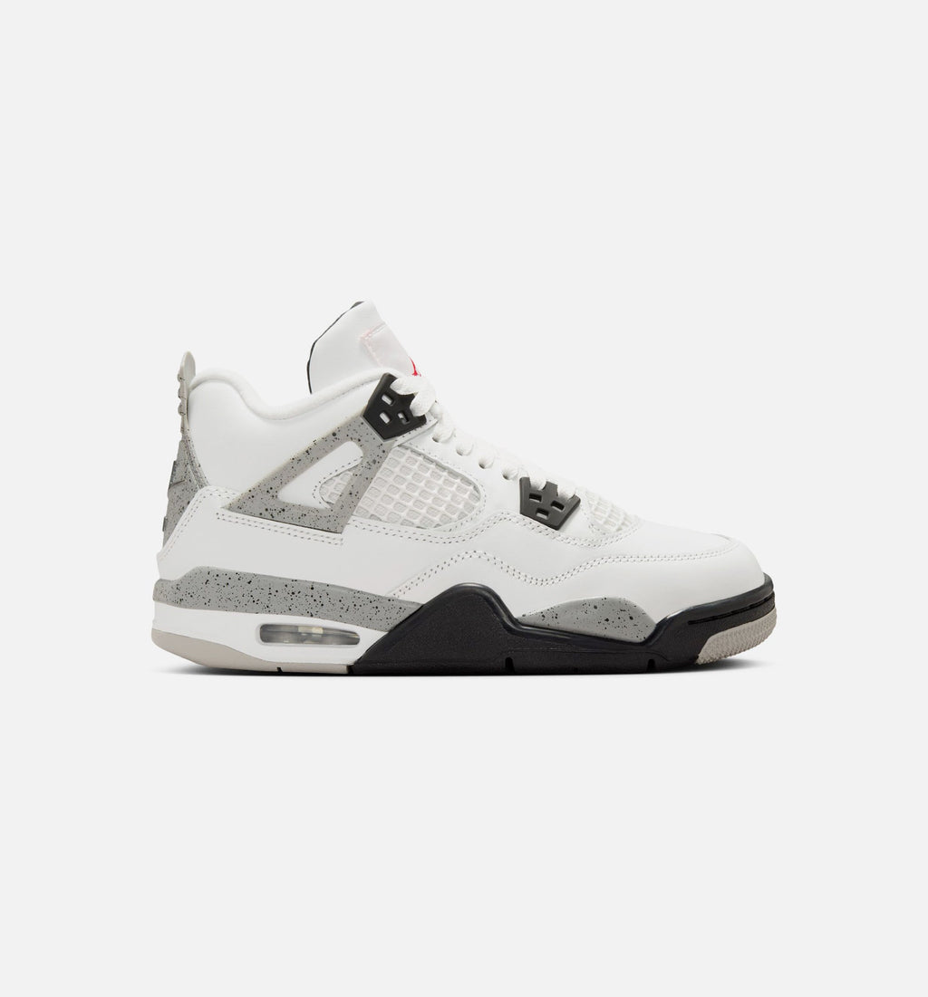 Air Jordan 4 Retro White Cement GS Sneakers