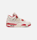 Air Jordan 4 Retro Valentine's Day Women's Shoes - Ivory/Red