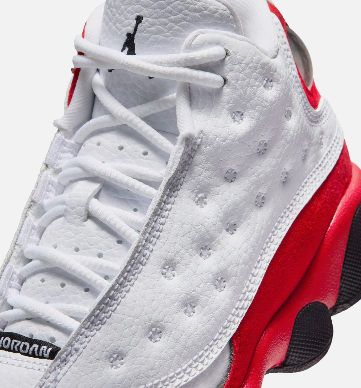 Air Jordan 13 Retro White And University Red Preschool Lifestyle Shoes - White/Black/True Red