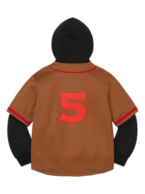 Supreme Baseball Jersey hoodie