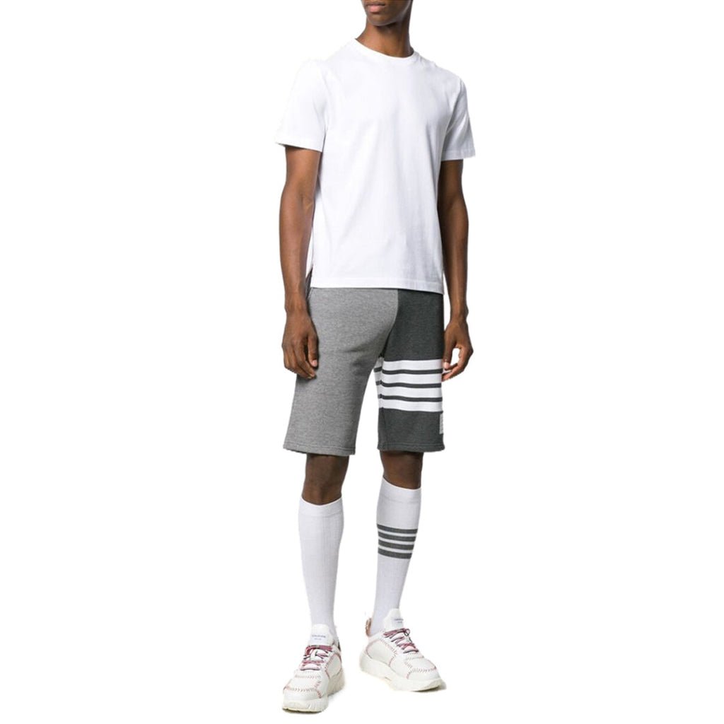 Thom Browne Style Color-Block Sweatpants