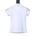 Adidas logo polo shirt white