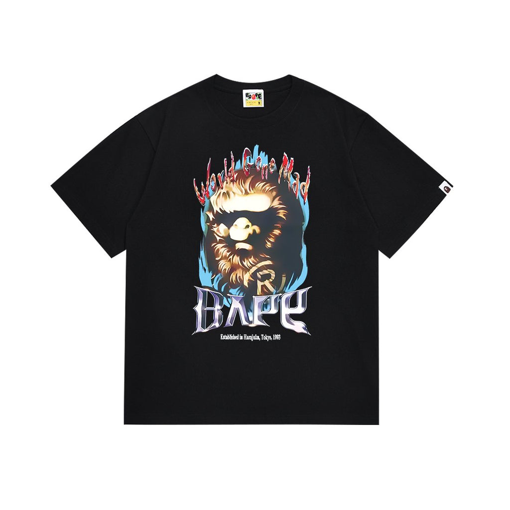 BAPE Flaming Ape Graphic T-Shirt