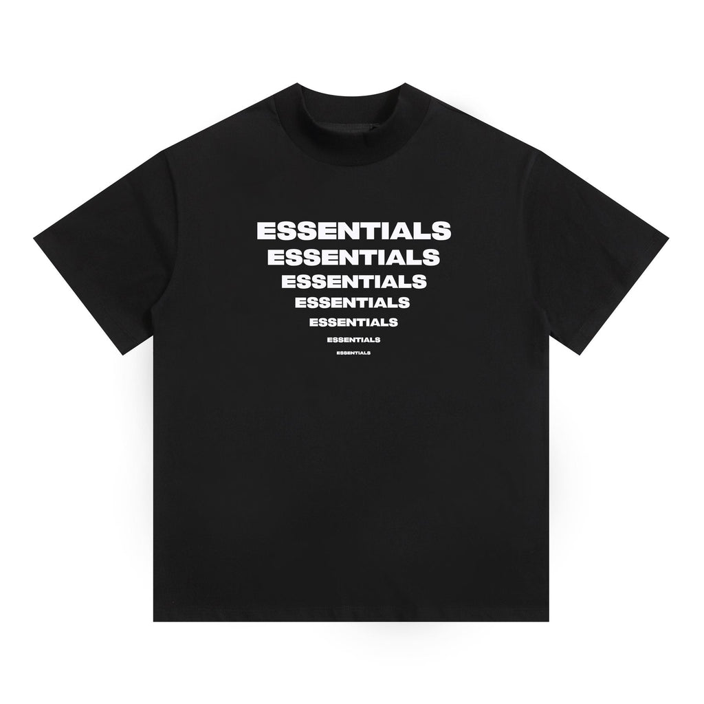 ESSENTIALS Repeated Graphic Short-Sleeve T-Shirt