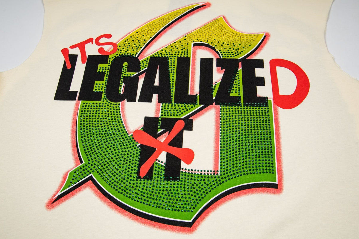 Godspeed Legalized Panther Graphic Sleeveless T-Shirt
