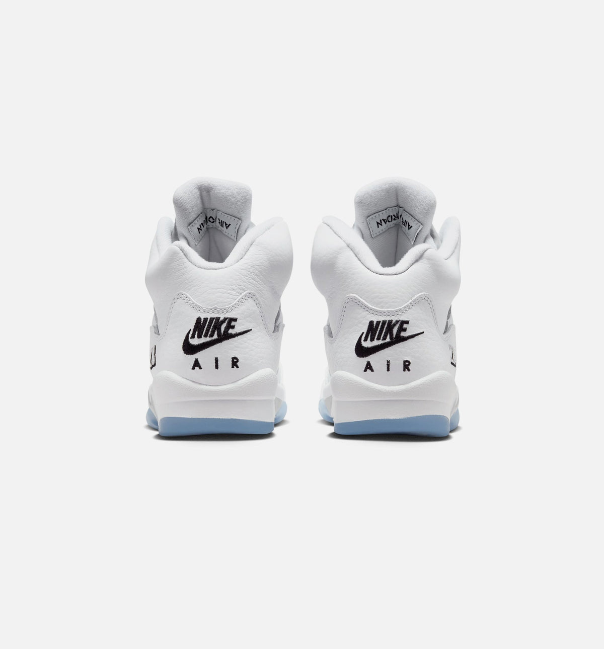 Air Jordan 5 Retro OG "White Metallic" Big Kids' Shoe – White/Black/Metallic Silver