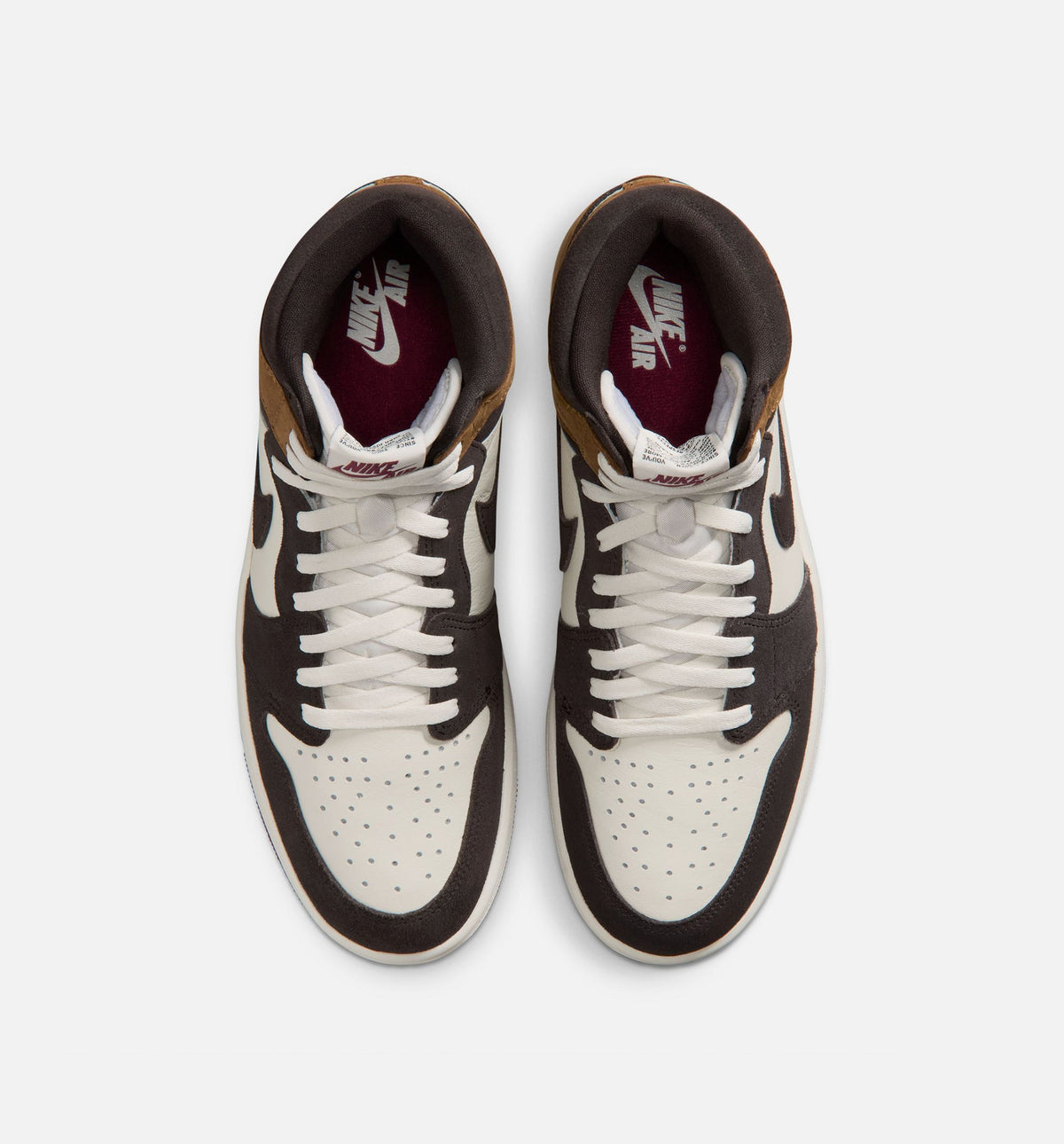 Air Jordan 1 Retro High OG "Love Letter" Men's Shoe – Shadow Brown/Team Red/Light British Tan
