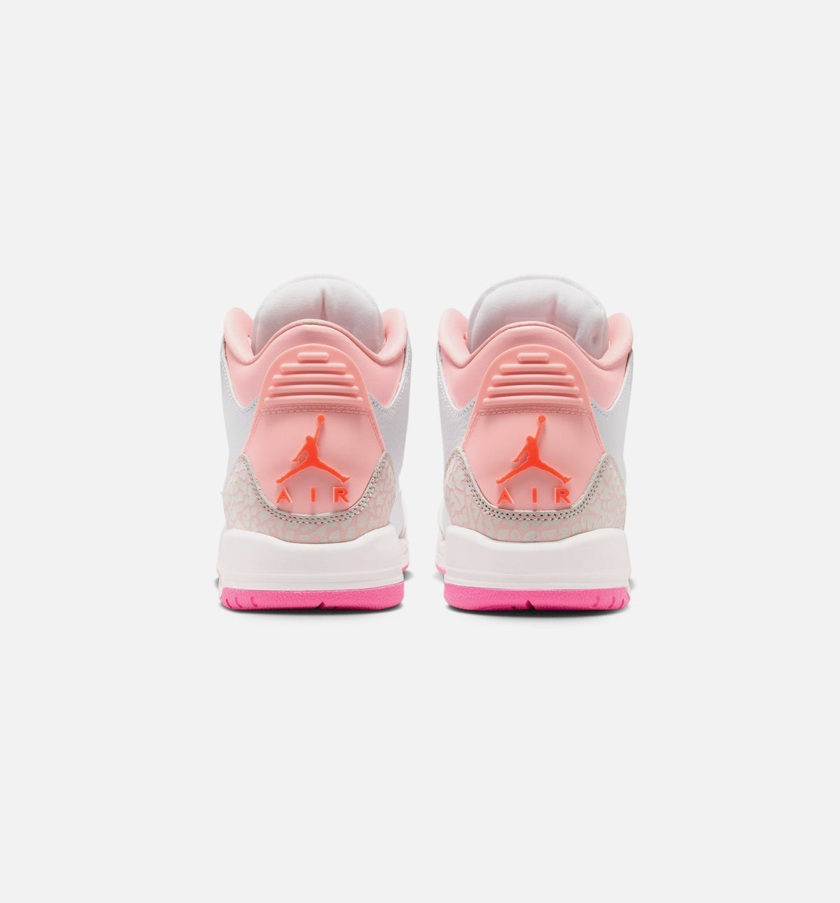 Air Jordan 3 Retro Spring Flowers – Grade School Lifestyle Shoe in Pearl Pink/Pink Bloom/Pink Glow/Hyper Orange