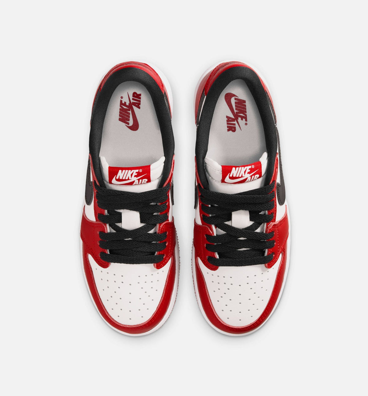 Air Jordan 1 Retro Low OG Chicago Grade School Shoes - Varsity Red/Black/Summit White