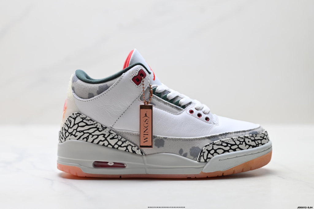 Jordan Legacy 312 Low White Cement Grey Gum Sneakers