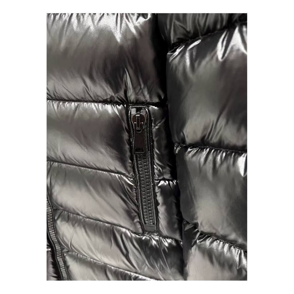 Moncler Suyen Hooded Puffer Coat – Black