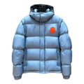 Moncler Oversized Chest-Badge Hooded Puffer Jacket – Wear to Be Seen