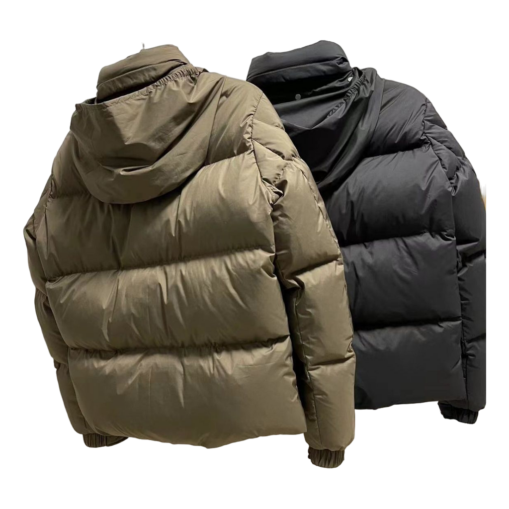 Moncler Tonal-Patch Wide-Quilt Hooded Puffer Jacket – Architectural Edition