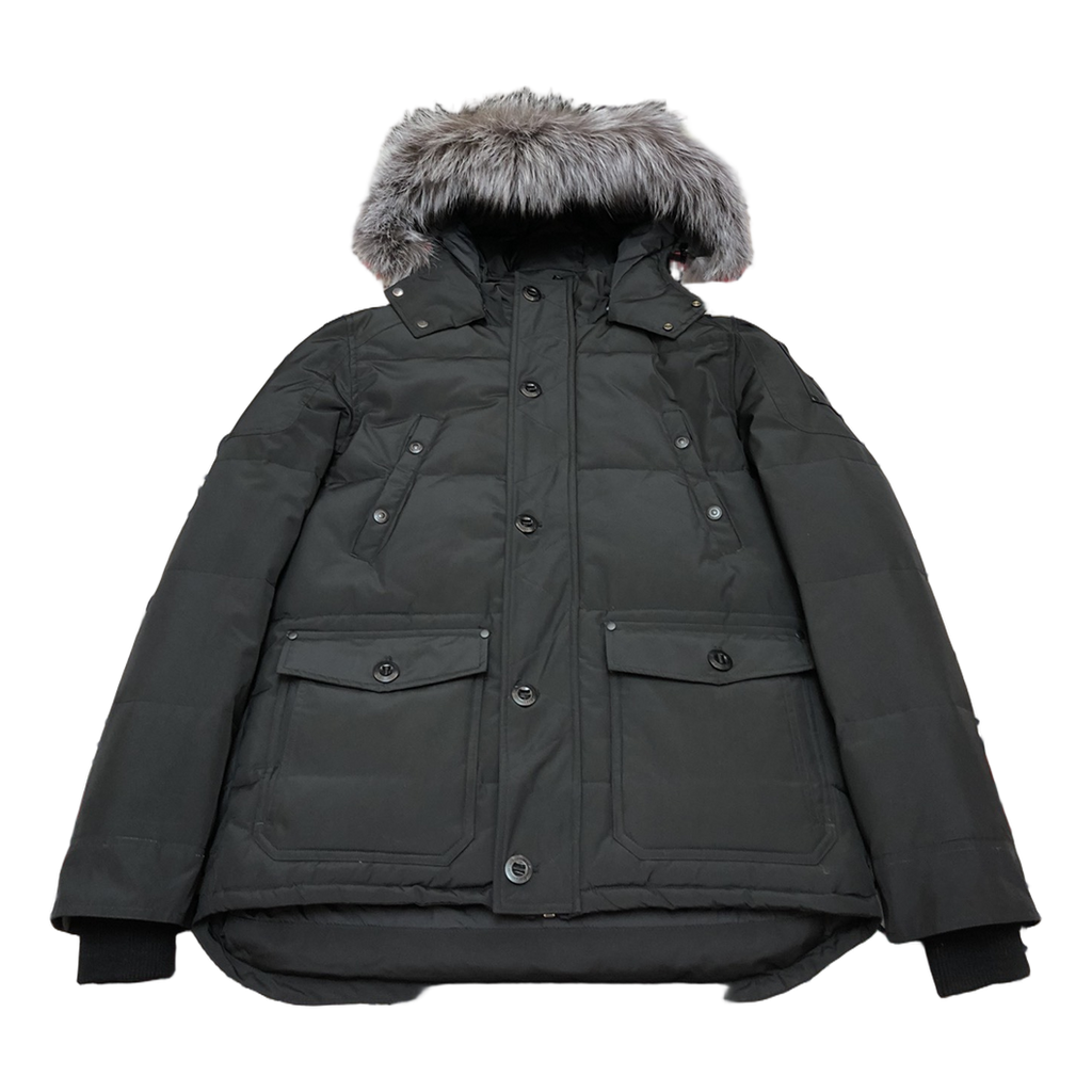 Moose Knuckles Four-Pocket Fur-Trim Hooded Puffer Jacket – Performance & Style