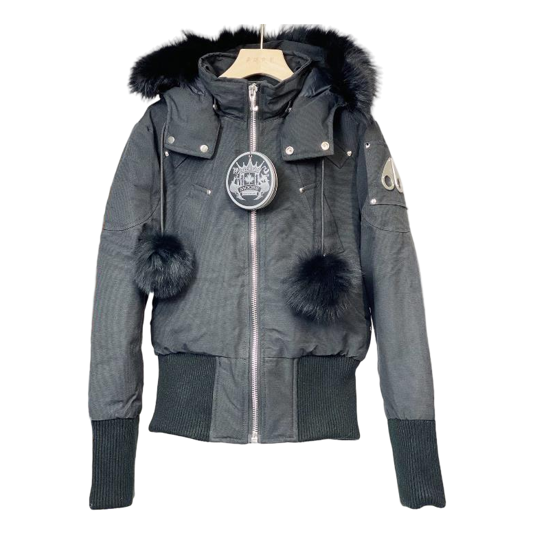 Moose Knuckles Debbie Fur-Trim Bomber – Canadian Down