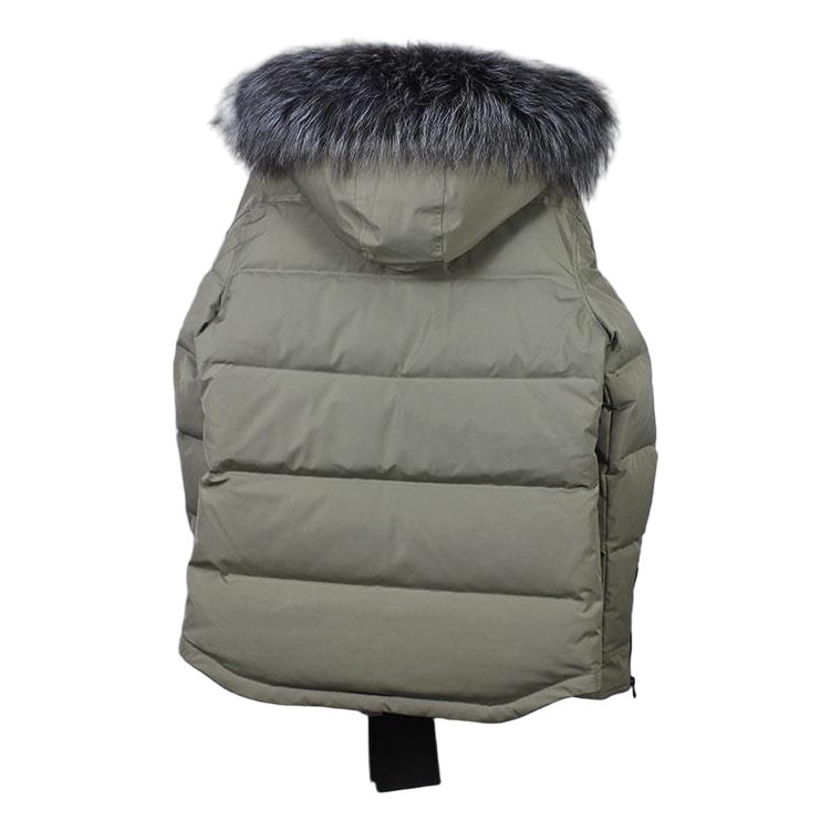 Moose Knuckles Four-Pocket Fur-Trim Quilted Jacket – Canadian Down