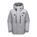 The North Face Himalayan Down Parka – Grey & White Two-Tone