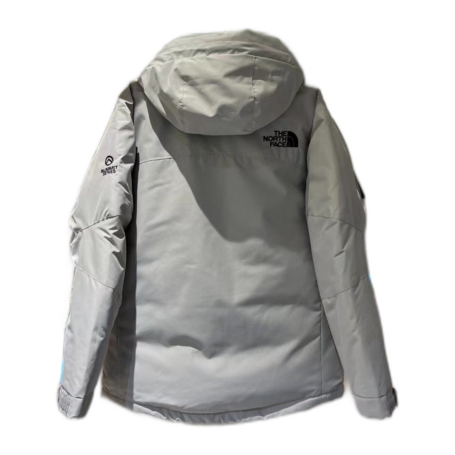 The North Face Himalayan Down Parka – Grey & White Two-Tone