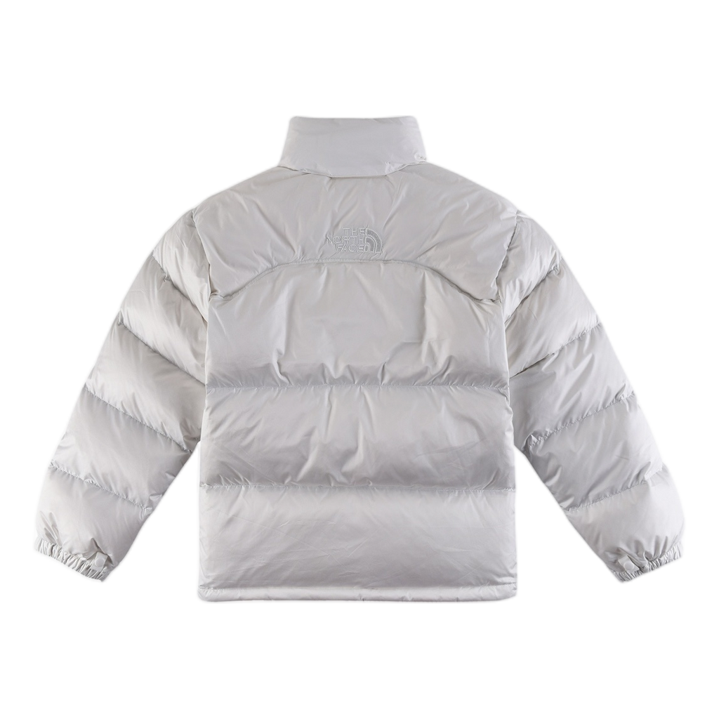 The North Face Contrast-Panel Stand-Collar Puffer Jacket – Color Block Style