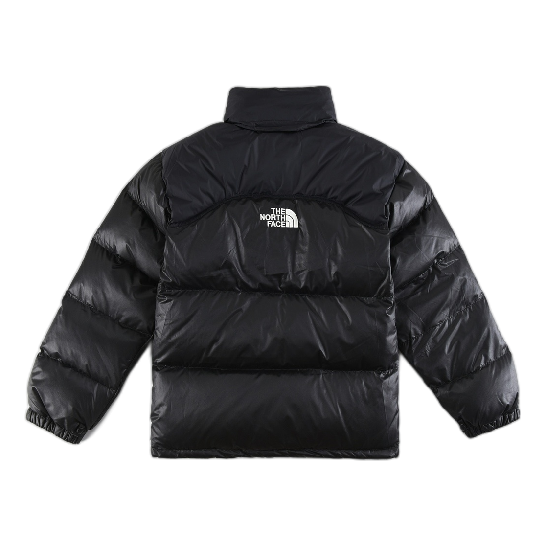 The North Face Contrast-Panel Stand-Collar Puffer Jacket – Street-Ready Warmth