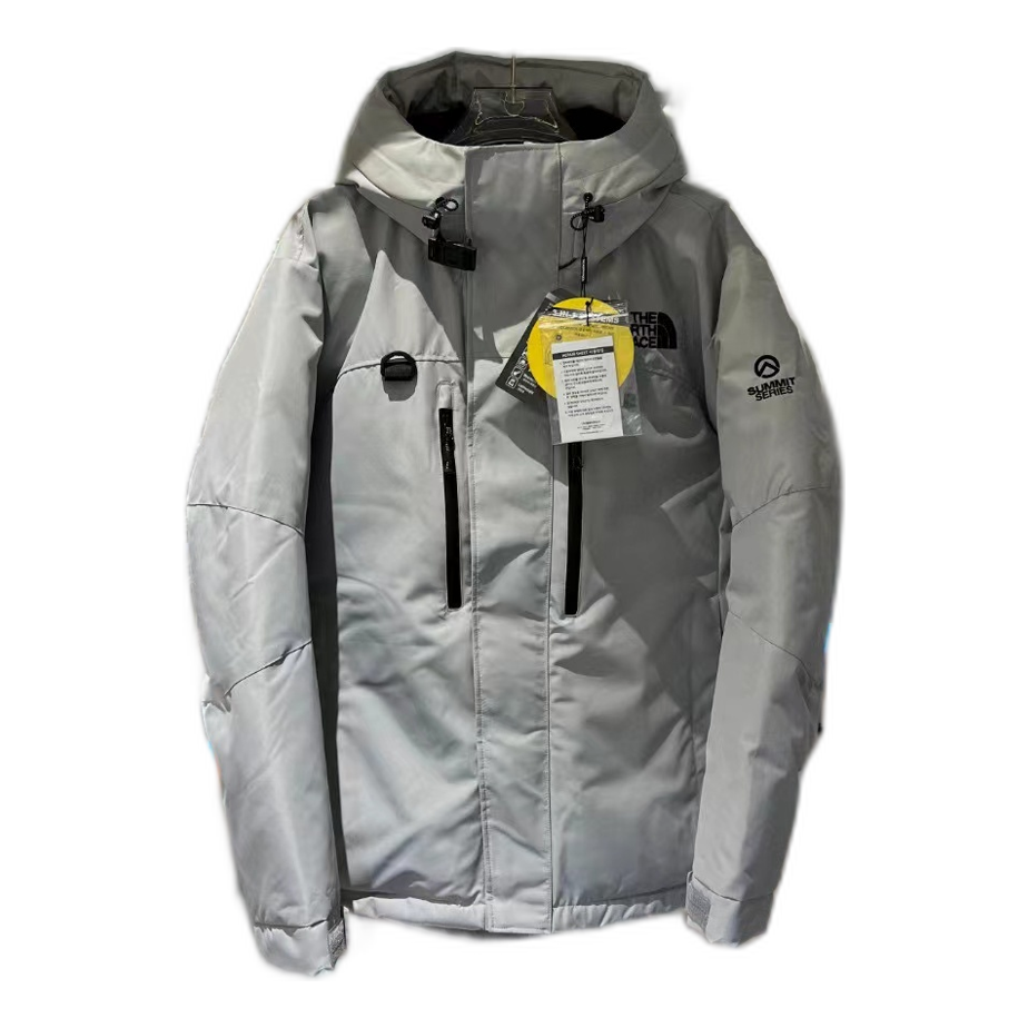 The North Face Himalayan Down Parka – Grey & White Two-Tone